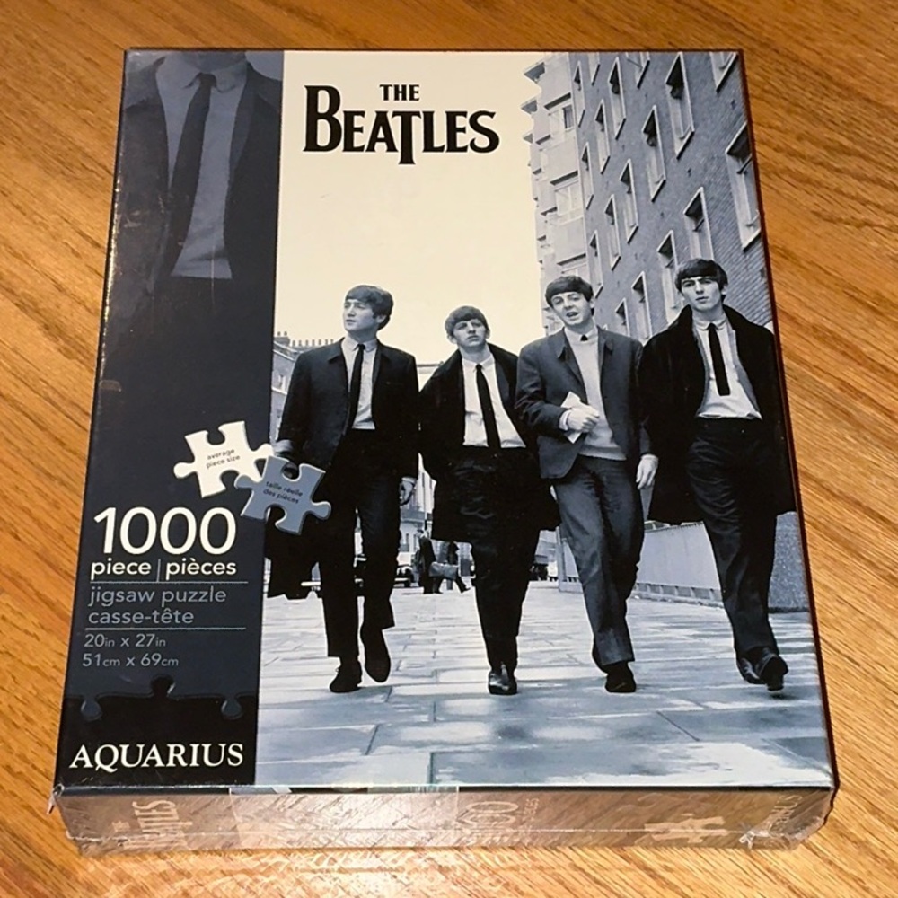 The Beatles Black & White Puzzle Aquarius